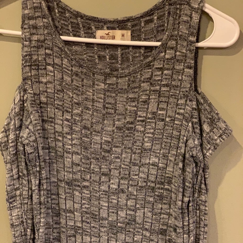 Hollister cold shoulder shirt